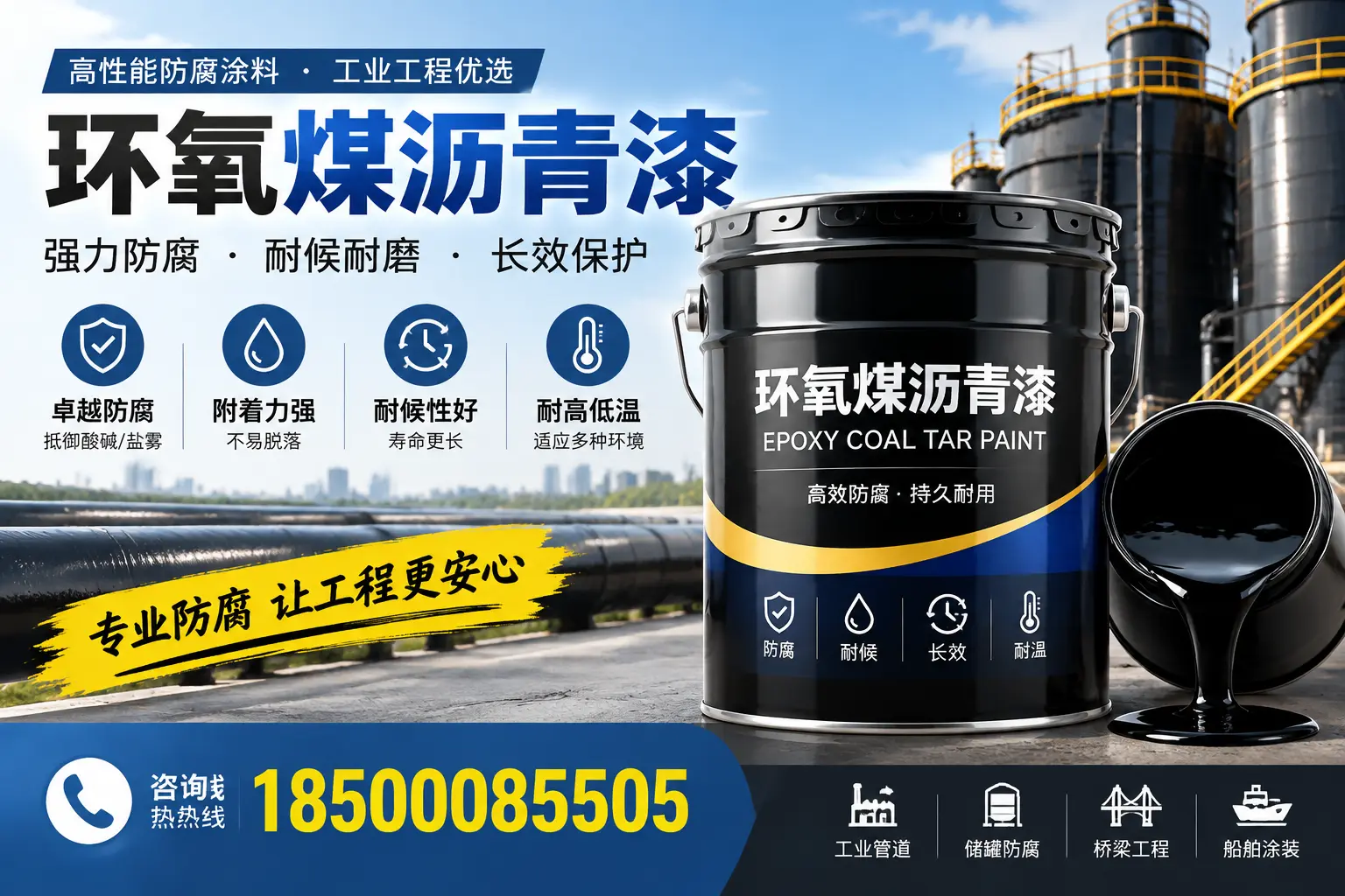 环氧煤沥青漆的施工方法与注意事项,确保在加格达奇区顺利完成